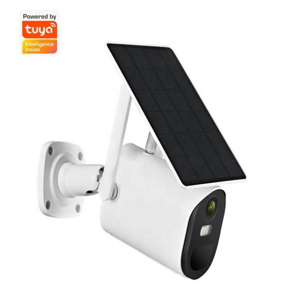 China Pir IP65 Solar Wifi Bullet Camera Tuya Smart Compatible Camera factory