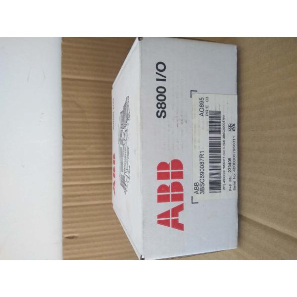 China ABB S800 Analog Output Module AO895 Intrinsic-Safe I/O Module 3BSC690087R1 NEW SEALED factory