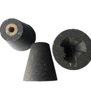China Carbide Sleeve Used in Roller Kiln 0.1% CaO Content Refractory Burner Tube and Sic Nozzle factory