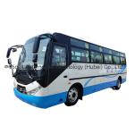 City Shuttle Dongfeng 9m Coach Passenger Bus with Manual Transmission and 10-23