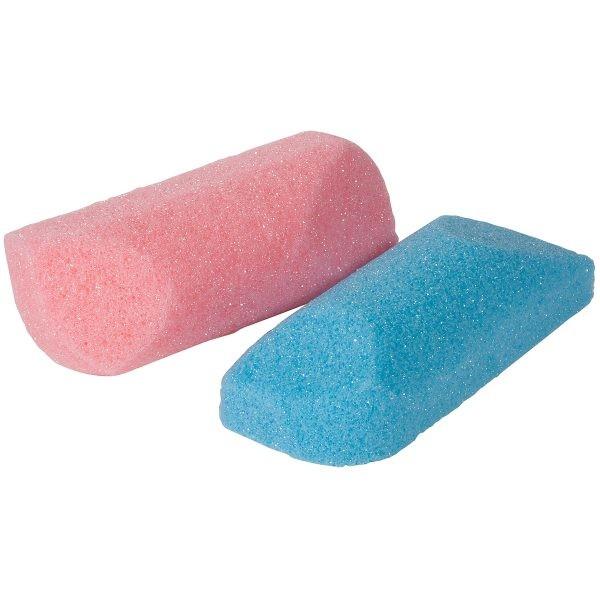 Our angled Pumice Sponge removes hard or callused skin from hands and feet to