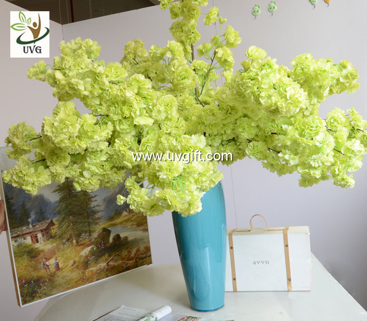 UVG silk flower arrangement in artificial blossom tree branches wedding backdrops material CHR130
