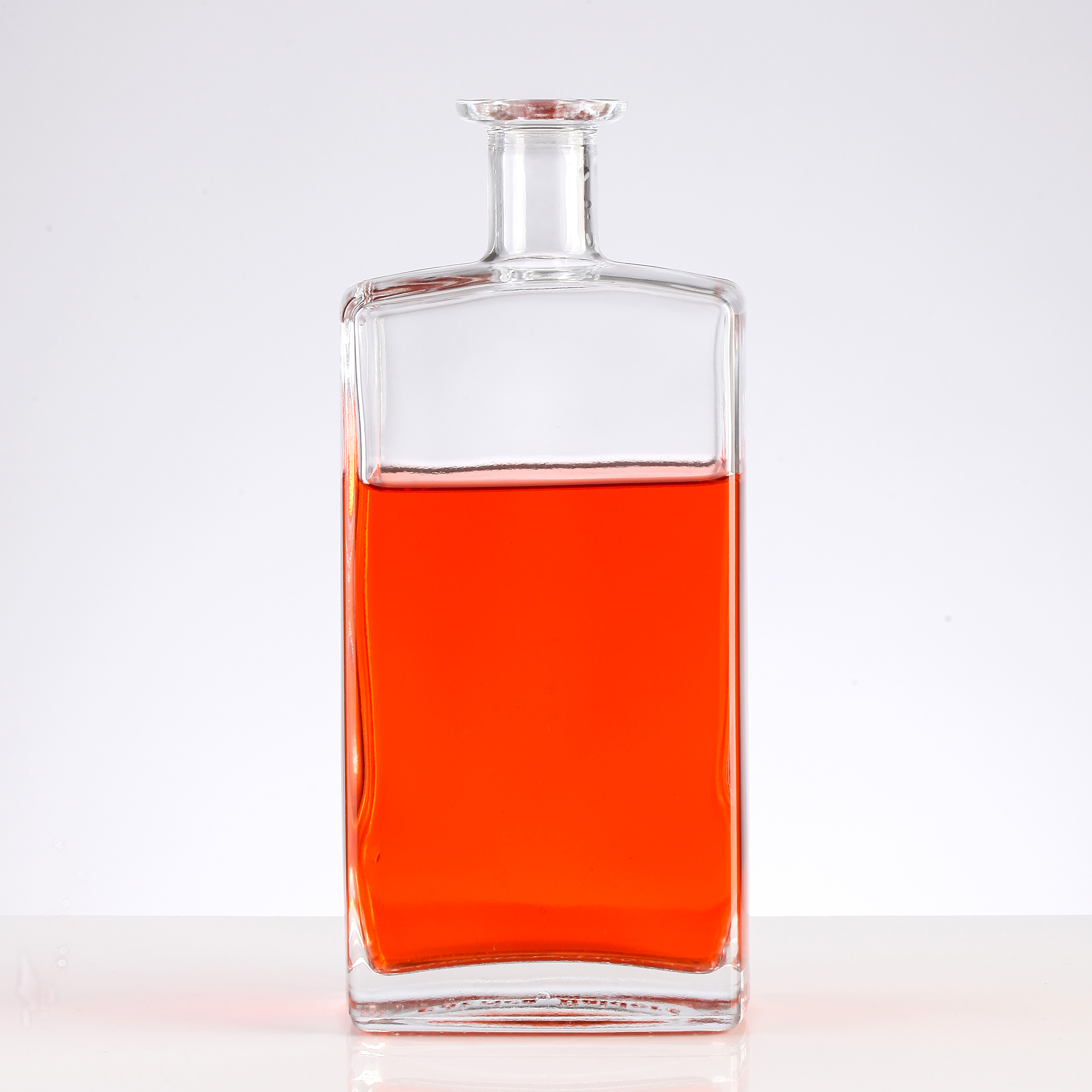 500ml Frosted Glass Bottle for Industrial Home Decoration Liquor Bottle