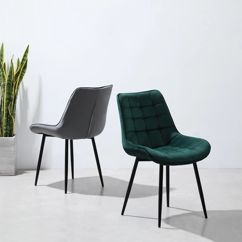 Transform Your Dining Room with Custom Home Kitchen Furniture Dinning Chairs in Comfortable Upholstered PU Leather/Velvet
