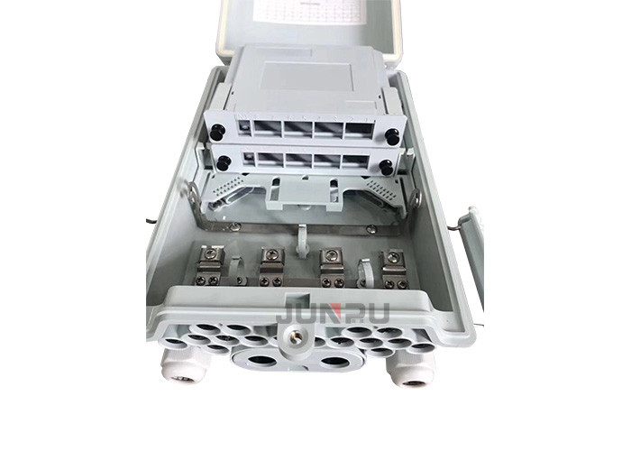 ABS Material 16 Core Optical Fiber Distribution Box Ftth Fiber Optic