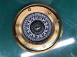Fishing Boat Brass Compass Size 4", 5", 6" Bronze Nautical Magnetic Compass With