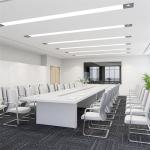 Modern Office Furniture Conference Table White Color
