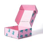 Colorful Foldable Corrugated Cardboard Paper Stickers Boxes for Stickers in