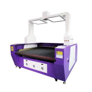 Sublimation automatic cut textile clothes digital laser cutting machine