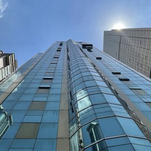 China Sound Insulation Glass Glazed Window Aluminum Glass Curtain Wall factory