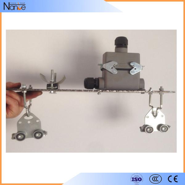 Gantry Crane Festoon Cable Trolley C-Rail Festoon System With Dual Locking