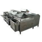 1000kg/h Industrial Tomato Washing Machine Corn Fruit Washer Vegetable Onion