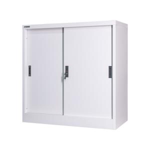 China ISO OHSAS Sliding Door One Shelf Metal Office Cupboard factory