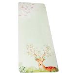 Rubber Yoga Mat 200cm Length Non Slip Fitness Exercise Mat For Hot Yoga Pilates