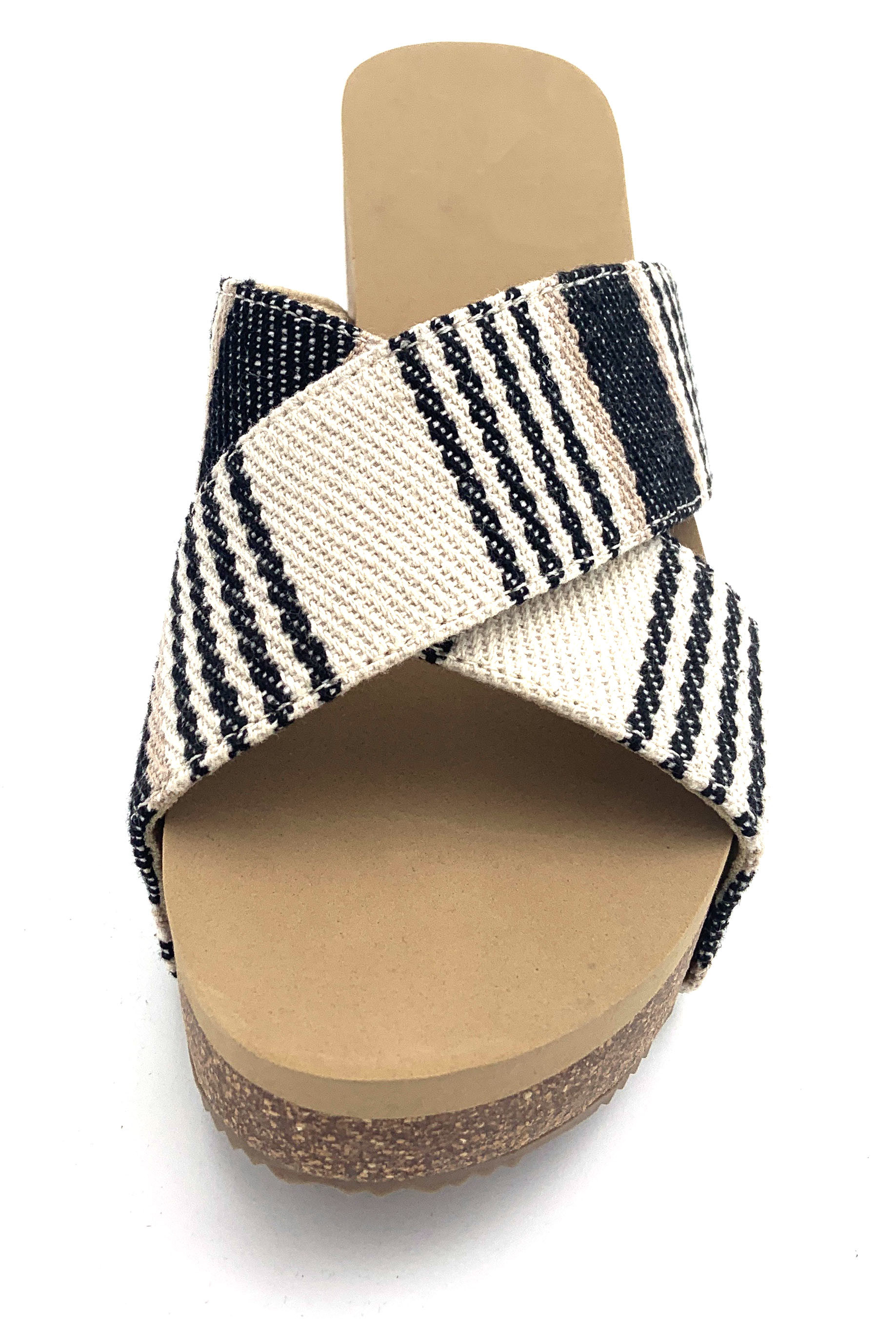 Medium Width Womens Mule Heels Stylish Solid Pattern For Business