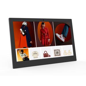 250cd/m2 Digital Restaurant Menu Tablet Android POE VESA WIFI