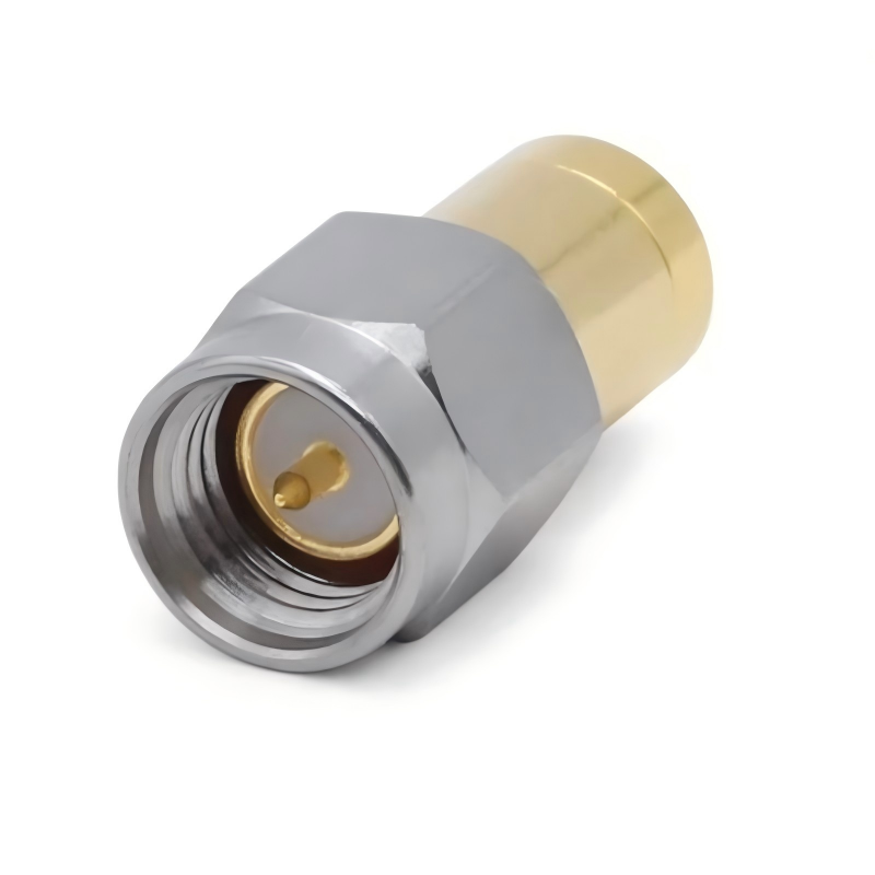 2W Power SMA Connector RF Load with DC-18GHz Frequency Range and Gold-plated Brass Construction