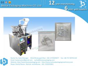 China How to pack mix screws nails hardware into one pouch bag, Bestar counting packing machine factory
