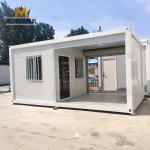 Tempoary Flat Pack Modular Sandwich Panel House Guard Shack For Sale