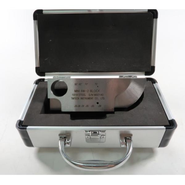 NDT Mini IIW Inch Calibration Block 1018steel