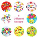 Birthday Party Custom Sticker Labels 160g/Roll For Cookies Packaging