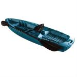 China Cheap HDPE Sit On Top Plastic Boat Canoe Single Seat Kayak Sea Wholesale