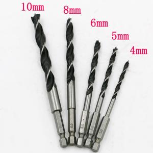 China High Carbon Steel Hex Shank Wood Drill Bits on sale
