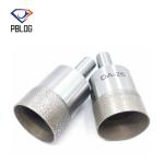 OEM Diamond Glass Drill Bits Sintered Straight Shank 12MM Diameter