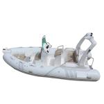 19ft Hypalon 3.5 Hp Outboard Motor Speed / Aluminum Fishing Boat