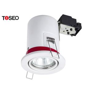China Die Casting Aluminium Fire Rated Downlights Adjustable IP65 Waterproof For Bathroom factory