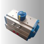 Dual Action Rack And Pinion Actuator Aluminum Alloy Pneumatic Valve Actuator