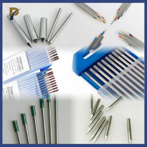 China Welding White Tungsten Tig Tungsten For Aluminum Lanthanated Tungsten Electrodes Stainless Steel Welding Electrodes factory