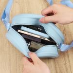 Reusable Harmless Silicone Cosmetic Case , Waterproof Silicone Makeup Pouch