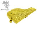 European Coffin Fitting Casket Corners Pale Gold PP Virgin Plastic 18# With