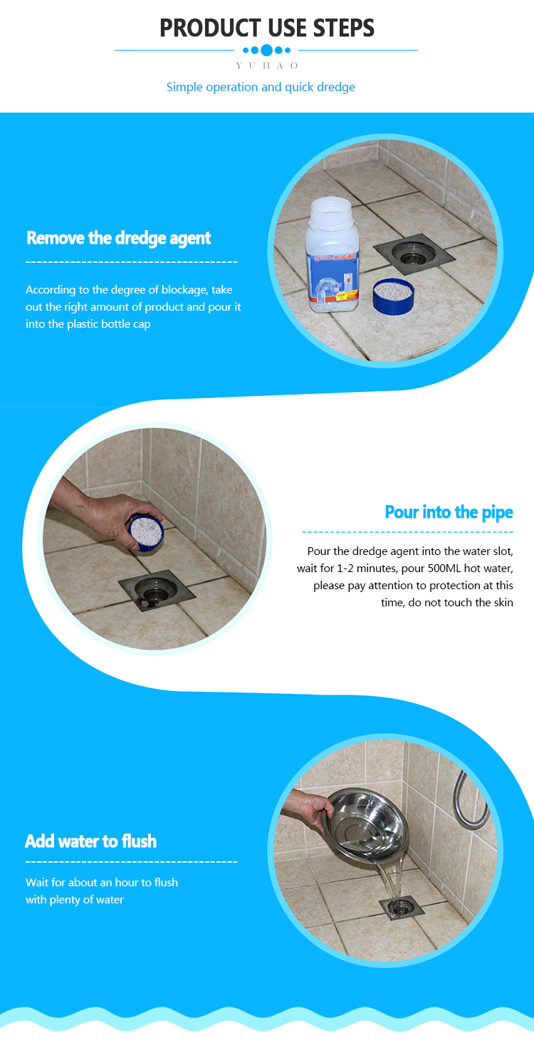 Active 80% Pipeline Dredging Agent 0.268kg Tube Cleaner Powder