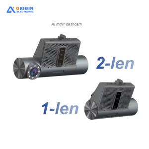 1080P Mini 3-Channel Dashcam with GPS & 4G , AI Dash Cam with Driver Fatigue