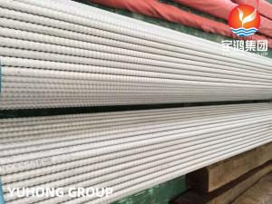 China Enhanced Heat Transfer Tube, ASTM A213 TP316L, Corrugated Type For Heat Exchanger factory