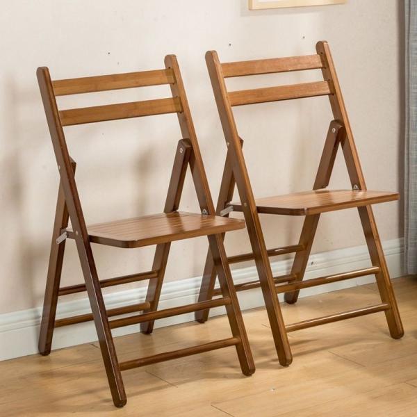 Foldable Nordic Design Wood Chair for Dining in Restaurants and Hotel Environmen