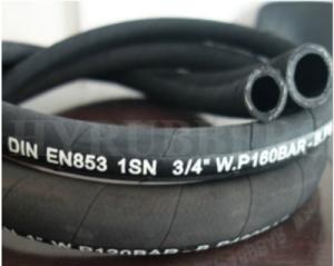 China High Pressure Mine Hydraulic Support 4.8mm Wire Braided Rubber Hose factory
