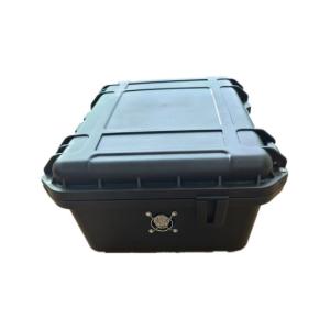 China Portable high power 220V 12V 5V mobile power supply small household solar energy storage box Display SOC Status Indicator factory