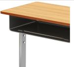 Steel Study Table And Chair For Students Classroom Metal Chair With Desk School