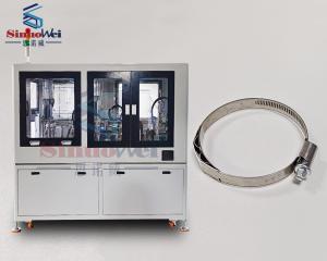 China 1000 Pcs/Hour Hose Clamp Manufacturing Machine German Type Hose Clamp Machine OEM factory