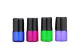 Various Colors Glass Bottle Mini Essential Oil Roller Bottles 1ml 2ml 3ml