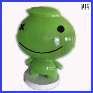 China web company mascots brand image statue in props and oddities door gate exhibition decoration factory