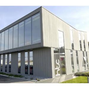 China Custom Length Prefabricated Building Factories Fast Build Car 4s Hall Steel Structure factory