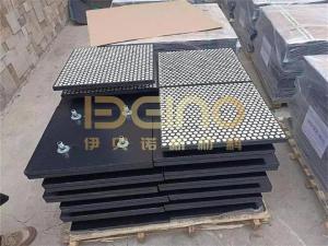 China Thickness 5mm Ceramic Rubber Abrasion Resistant Plate Ceramic Wear Liners factory