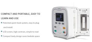 China Easy Using Syringe Medication Infusion Pumps 0.1-9999.9ml Volume Infused factory