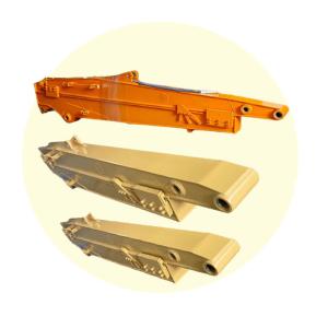 China Durable 1.2cbm Excavator Sliding Arm For Sanny Hitachi Komatsu Cat factory