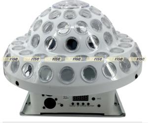 China DMX512 Crystal Magic Ball Stage Light Dj Light Bar 6x3W 12CH 220x220mm factory