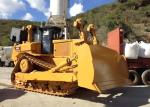 Track Type Dozer with Ripper , Elevated Sprocket Heavy Equipment Bulldozer